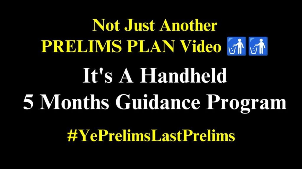 5 Months Guidance Programme for UPSC PRELIMS 2024 | The Only Plan You Need | with Satyam Jain