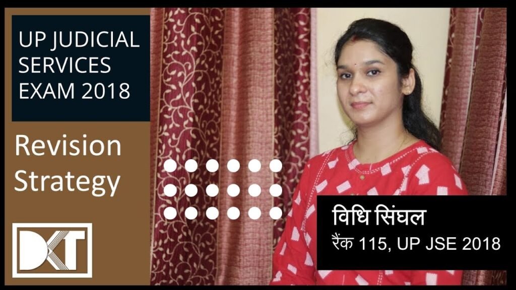 UP Judicial Service Exam 2018 | Revision Strategy | By Vidhi Singhal | Rank 115 UPJSE 2018