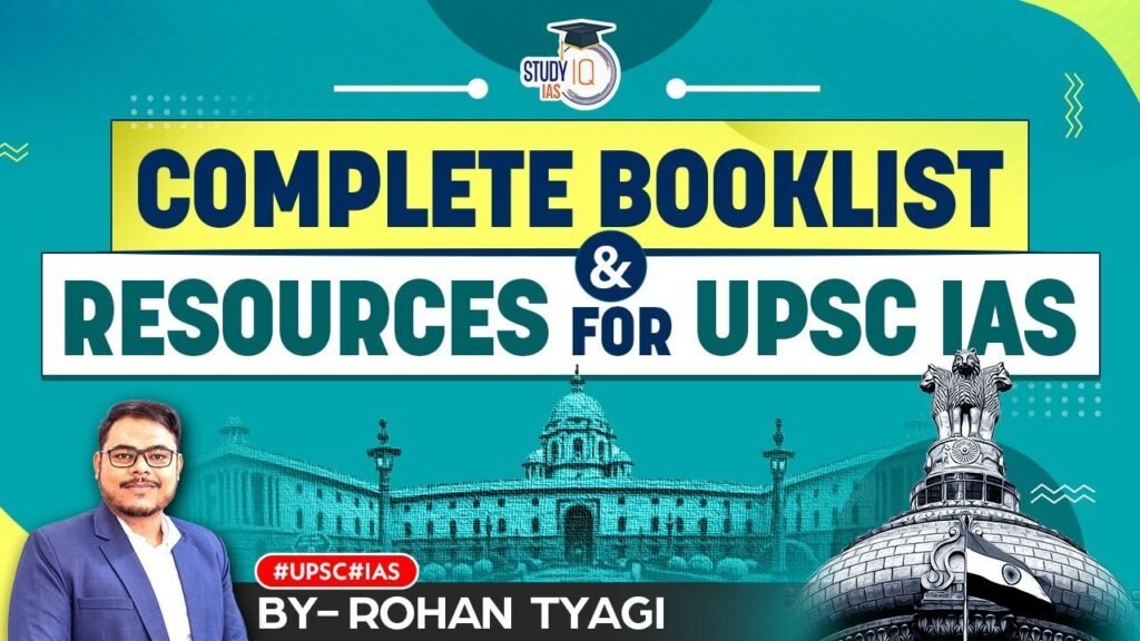 Complete Booklist & Resources for Prelims & Mains: UPSC CSE toppers choice | IAS Exam 2024 | StudyIQ