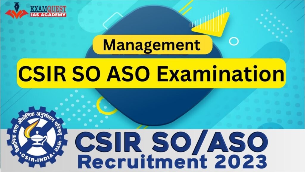 CSIR Recruitment 2023 | Ethics| CSIR SO/ASO classes | One liners